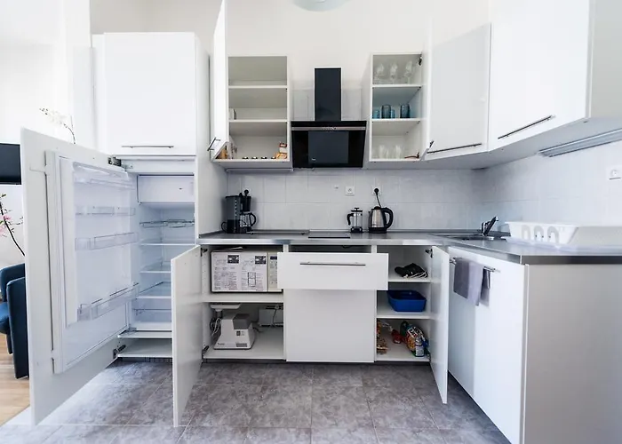 Modern Riegrovy Sady Apartman Prága