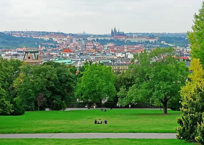 Apartman Modern Riegrovy Sady Prága