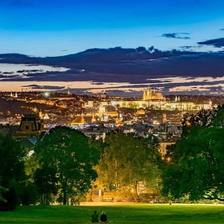 Apartman Modern Riegrovy Sady Prága