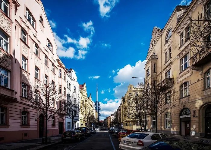 Modern Riegrovy Sady Apartman *