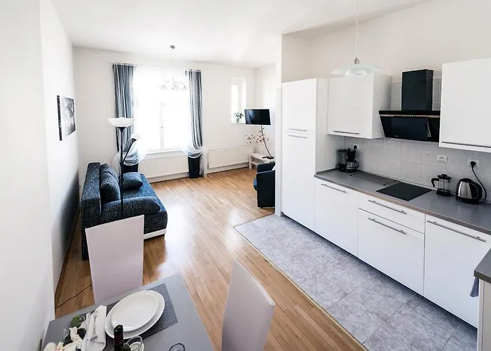 Modern Riegrovy Sady Apartman Prága