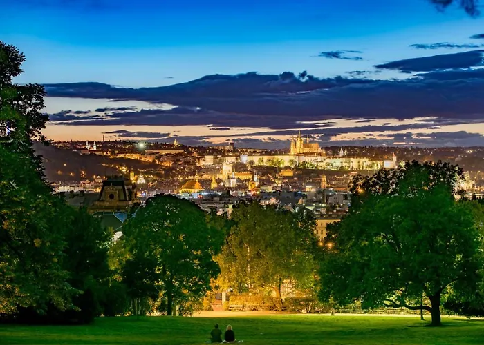 Apartman Modern Riegrovy Sady Prága